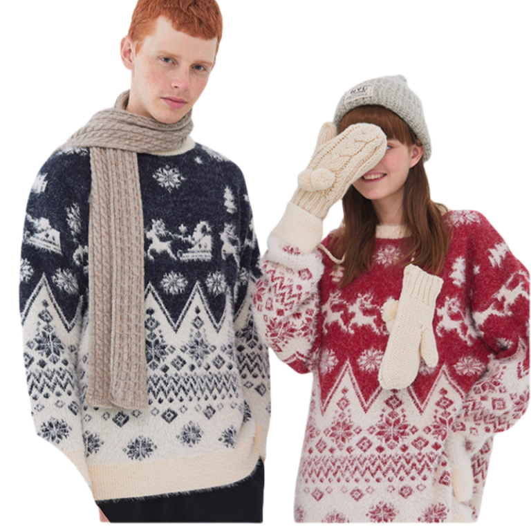 Couple Christmas Sweater Manufacturer (2)